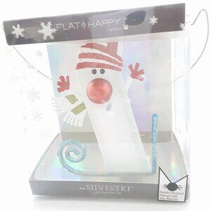 CHRISTMAS SALE!! 40% OFF RETAIL PRICING!!   Sled riding snowman photo/note holde